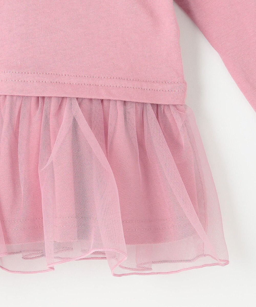 ANY KIDS 裾チュール 長袖 Tシャツ 