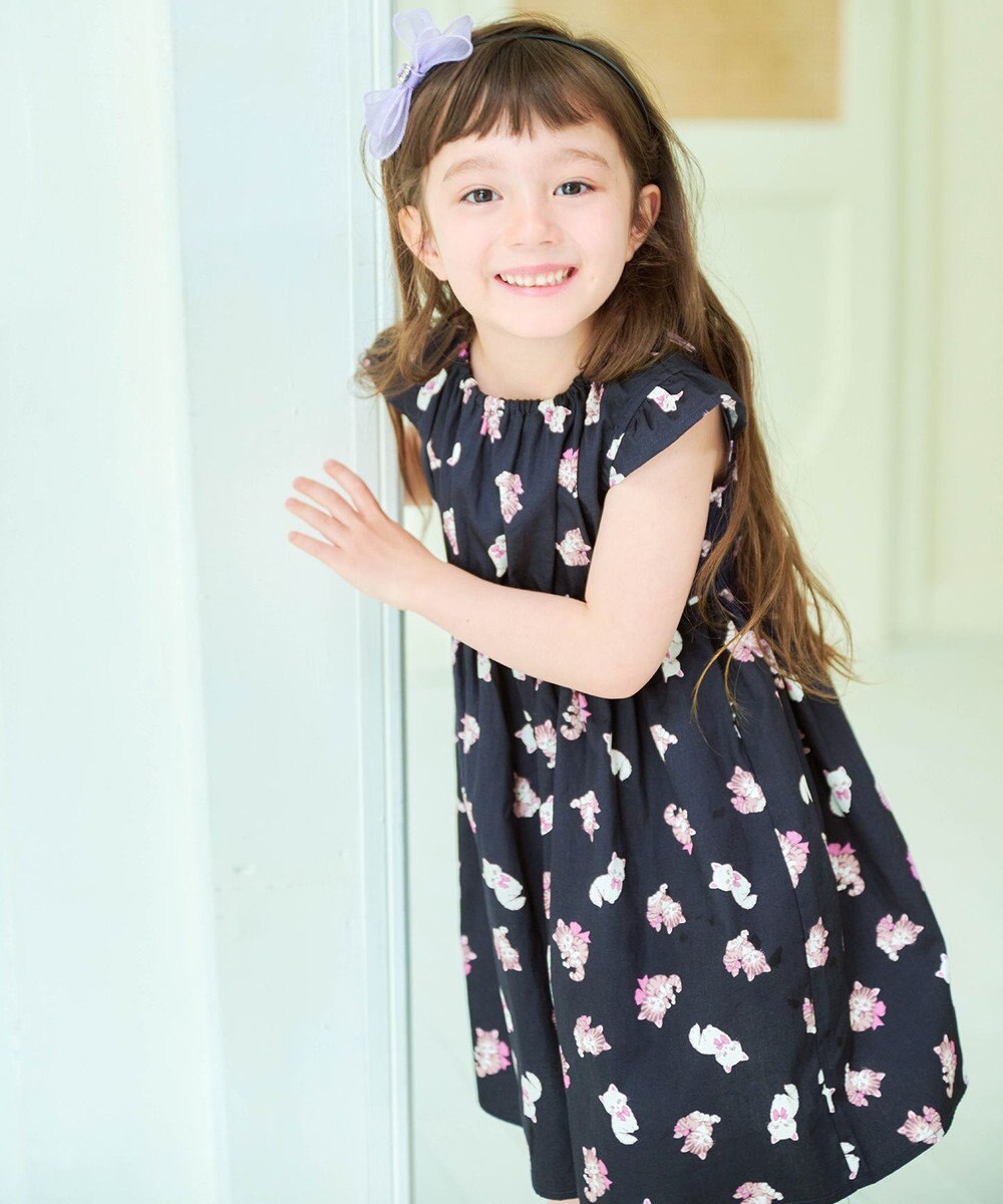 ANY KIDS 総柄 サマーワンピース 