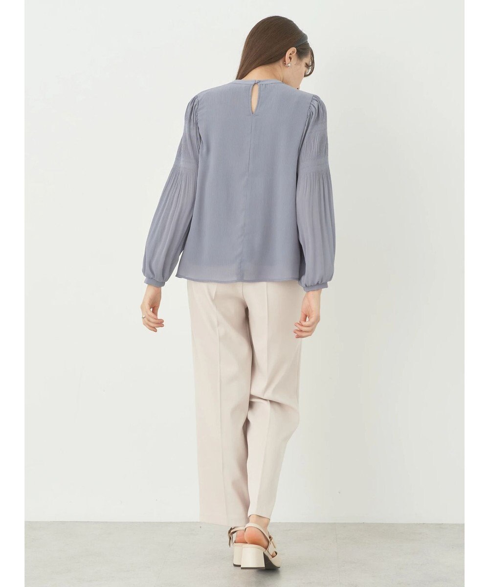 earth music&ecology マジョリカプリーツブラウス 