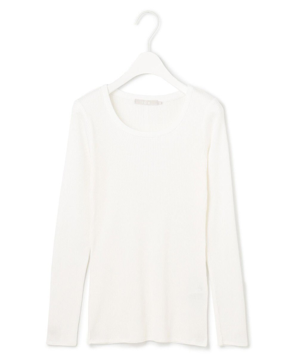 ICB L 【洗える】４×２リブ プルオーバー 