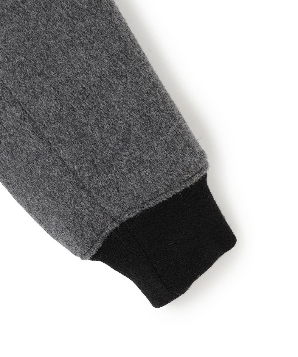 BEIGE， 【GISELe 10月号掲載】DOVER / 異素材ウールキルティングブルゾン 