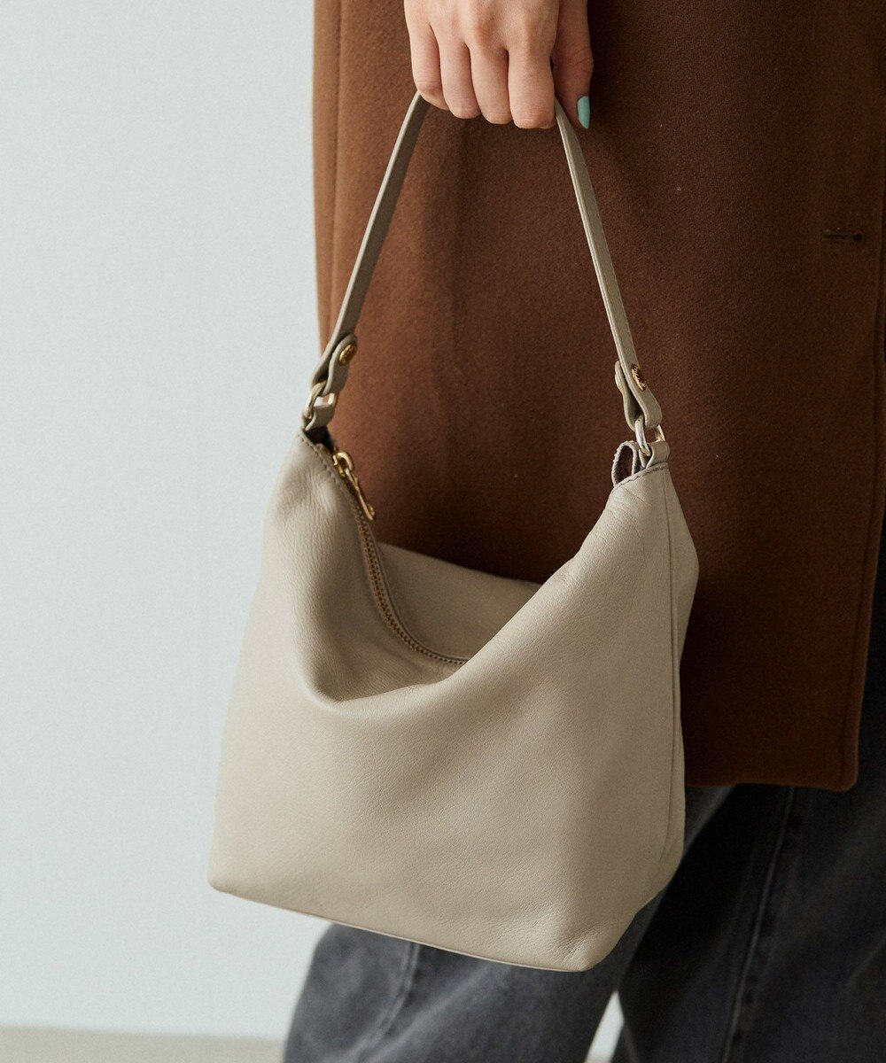 russet ソフトレザーシンプルショルダーバッグ (CE-1328-WEB) 