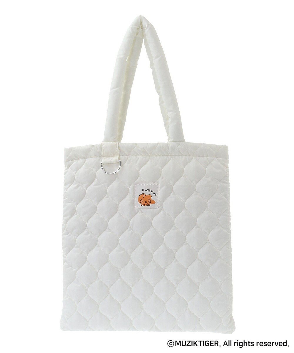 Green Parks ムジークタイガー/カラーキルトトートBAG 