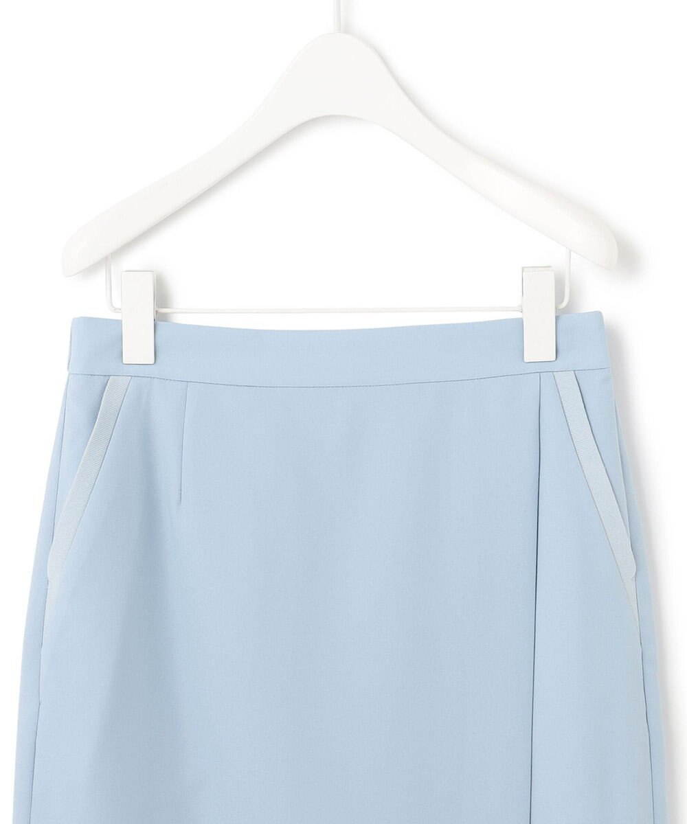 ICB 【接触冷感・UVケア・速乾・洗える】FluidBackSatin ナロースカート 