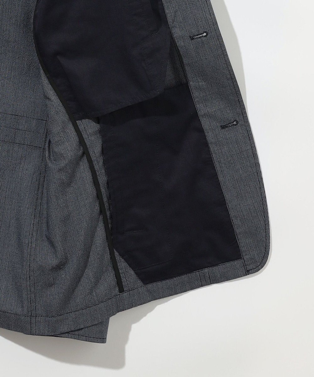 JOSEPH ABBOUD 夏ブルゾン【JAPANファブリック/清涼/軽量】ダブルワッシャーストレッチ ブルゾン 