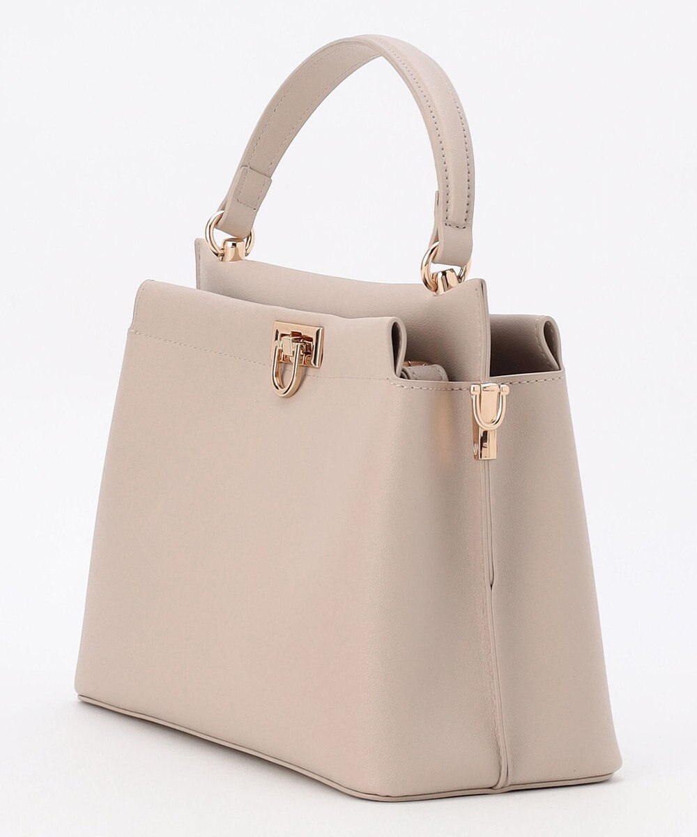 ANY SIS 【2WAY】スクエアミディトート バッグ 