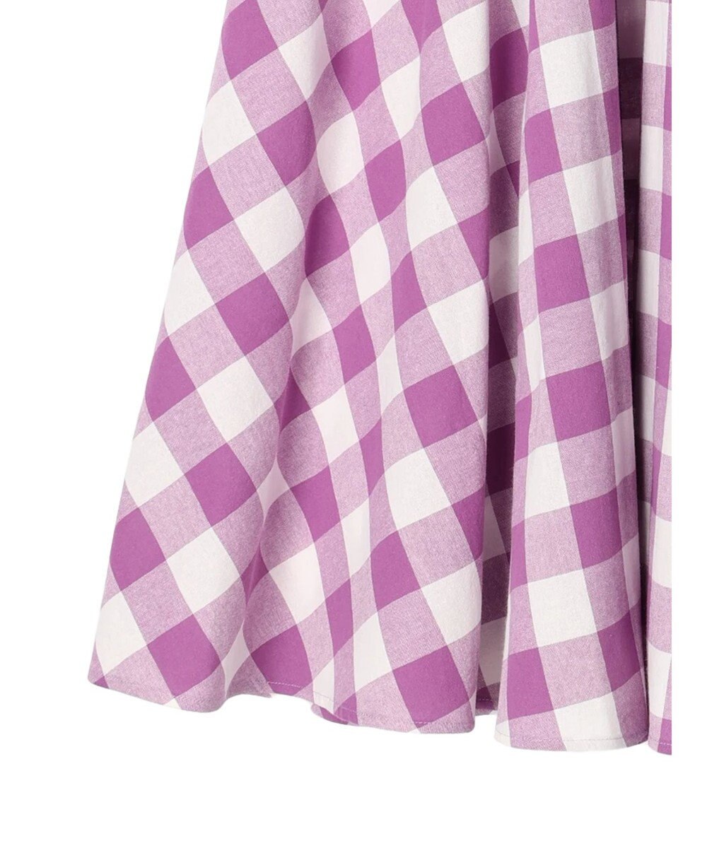 Green Parks ・ｆｕｒｒｙ　ｒａｔｅ　ギンガムバイアススカート 