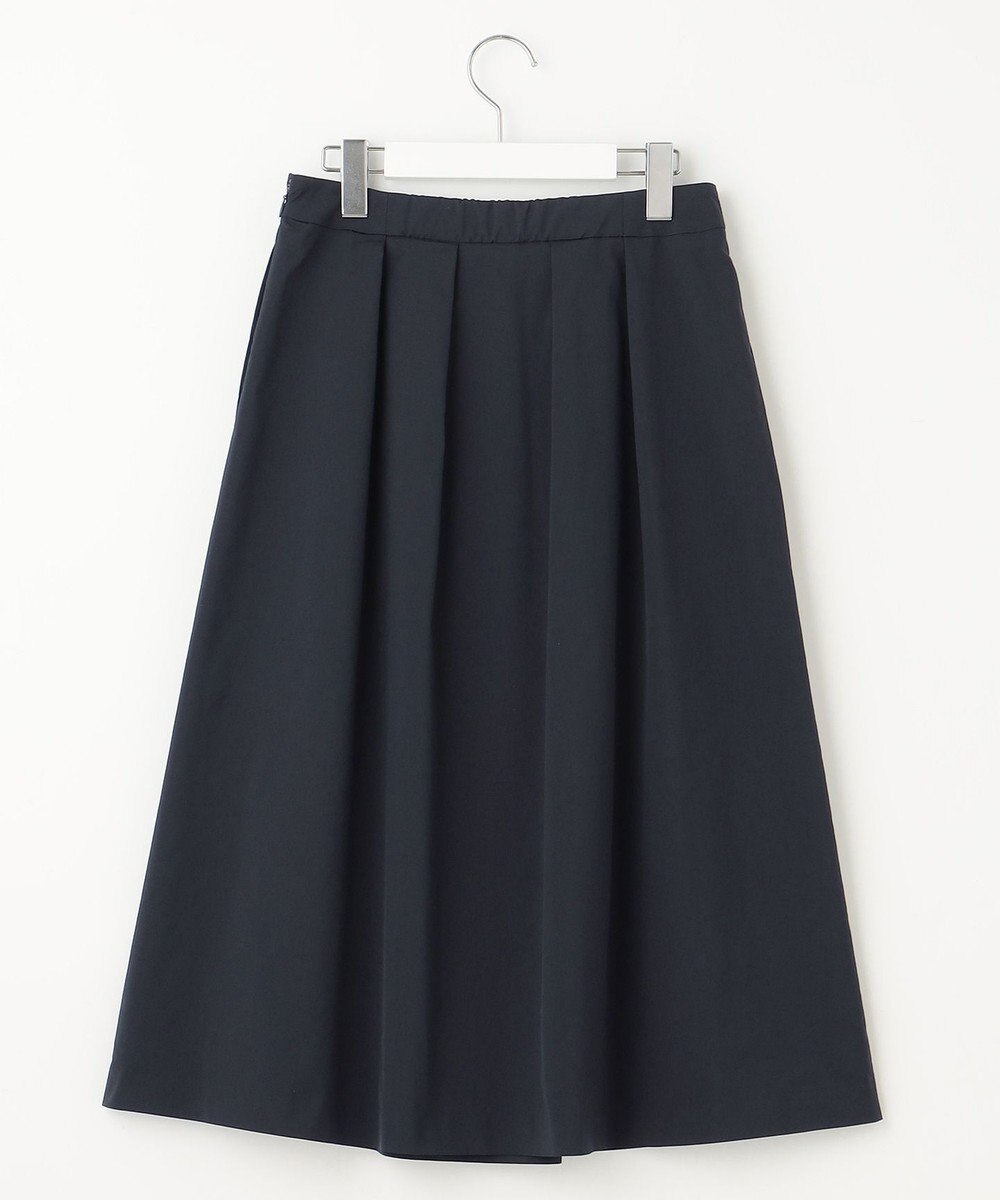 J.PRESS LADIES S 【洗える】グレイス メモリータフタ タック スカート 