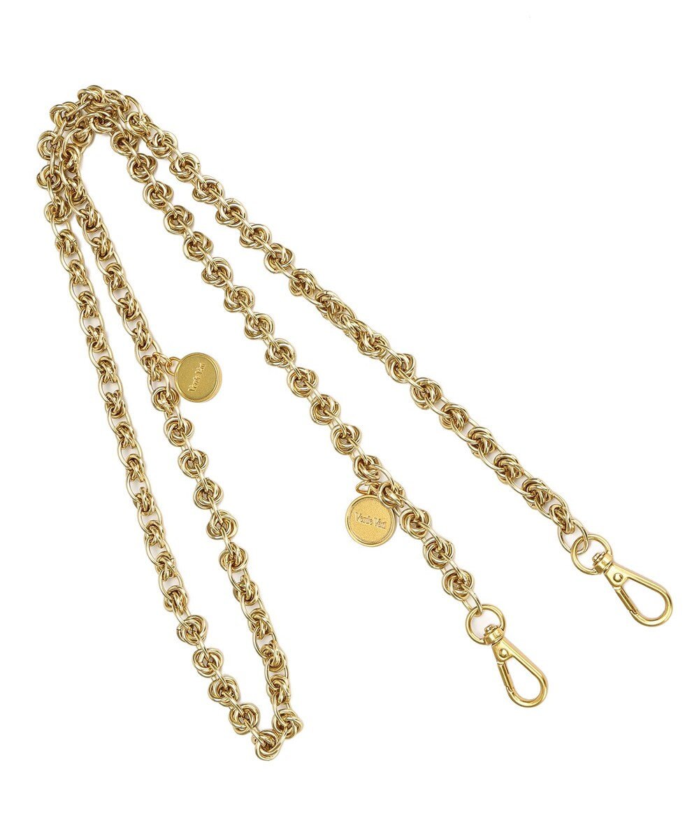 style code 【VerdeVari/ヴェルデヴァリ】コインパーツ付チェーンショルダーベルト 