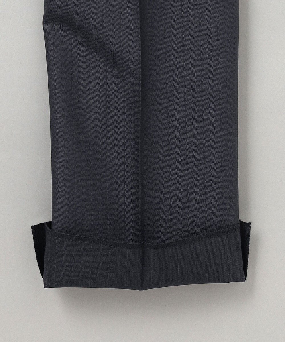 GOTAIRIKU 希少/五大陸限定【御幸毛織】コンパクトヤーン×SUPER120'sWOOL　グレー（ペーパープレス加工） 