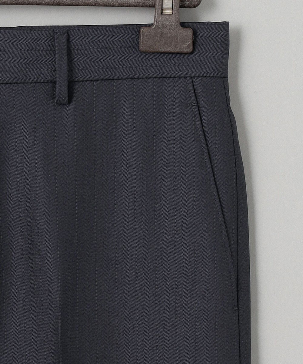 GOTAIRIKU 希少/五大陸限定【御幸毛織】コンパクトヤーン×SUPER120'sWOOL　グレー（ペーパープレス加工） 