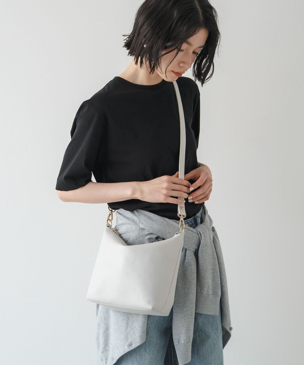 russet ソフトレザーシンプルショルダーバッグ (CE-1328-WEB) 