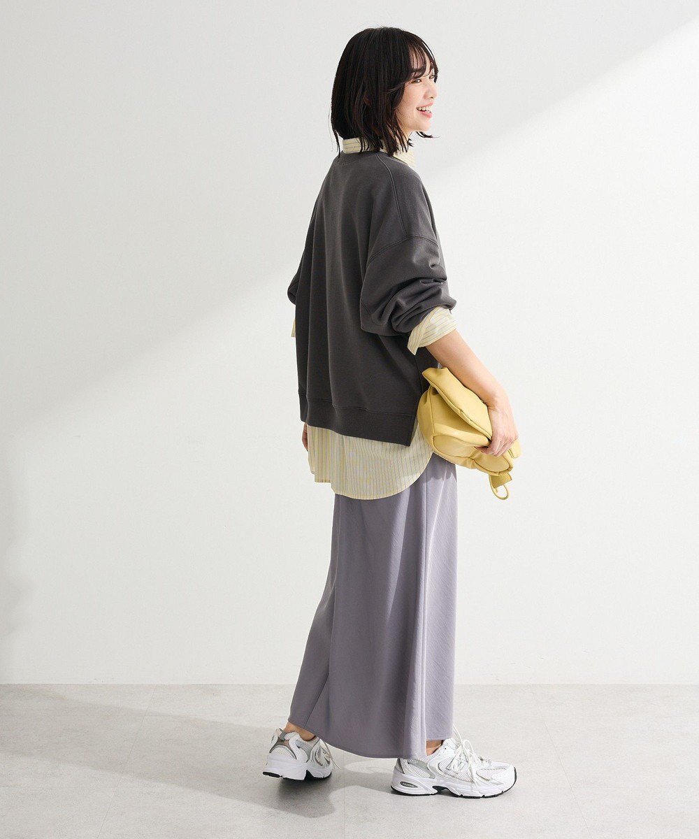 Green Parks オーバーサイズロゴ裏毛プルオーバー 