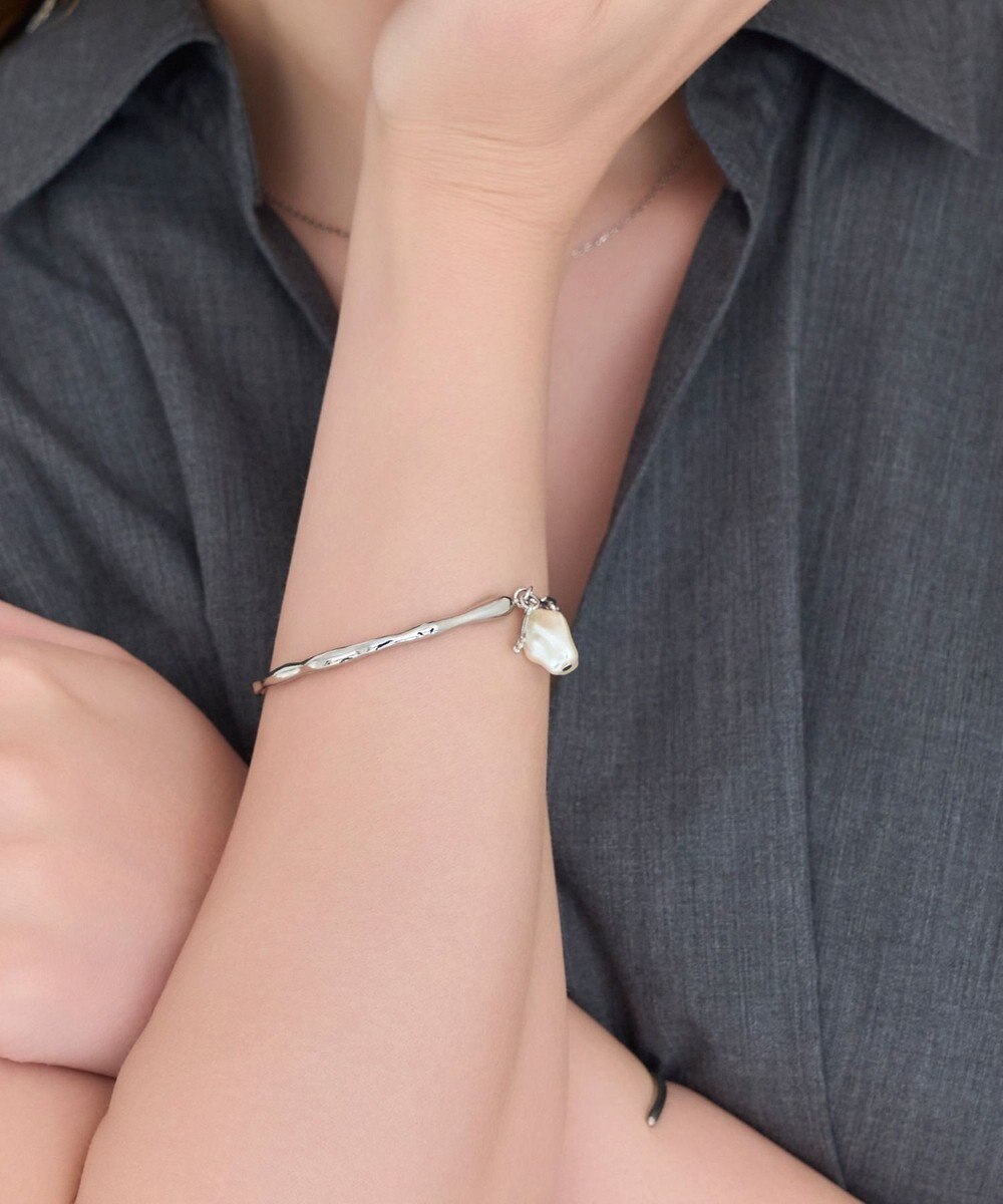 Phoebe フロウラインメタルブレスレット　シルバー 