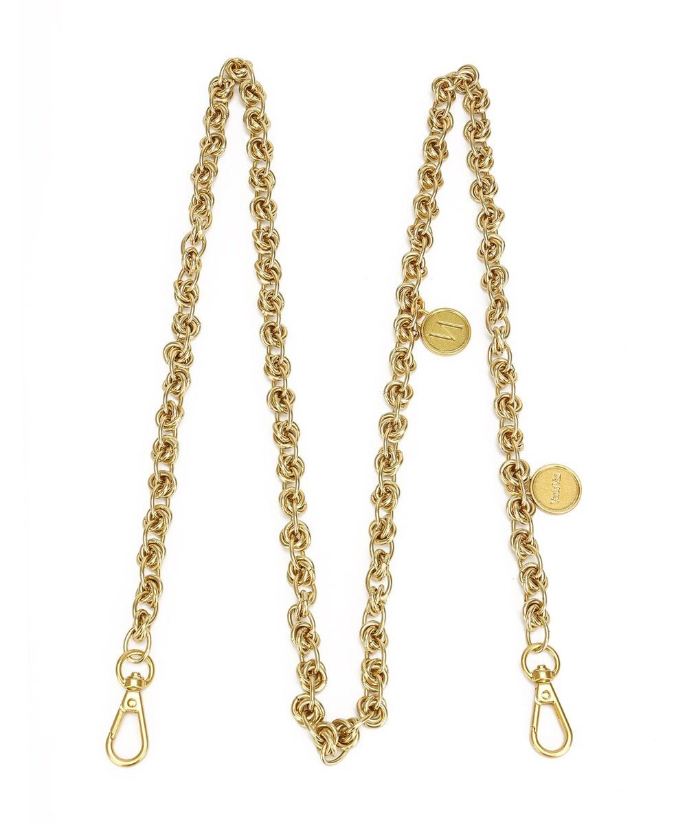 style code 【VerdeVari/ヴェルデヴァリ】コインパーツ付チェーンショルダーベルト 