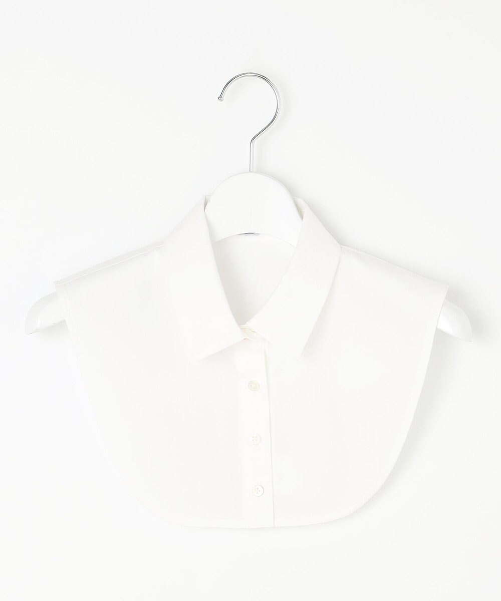 J.PRESS LADIES パールボタン デコカラー 付け襟 