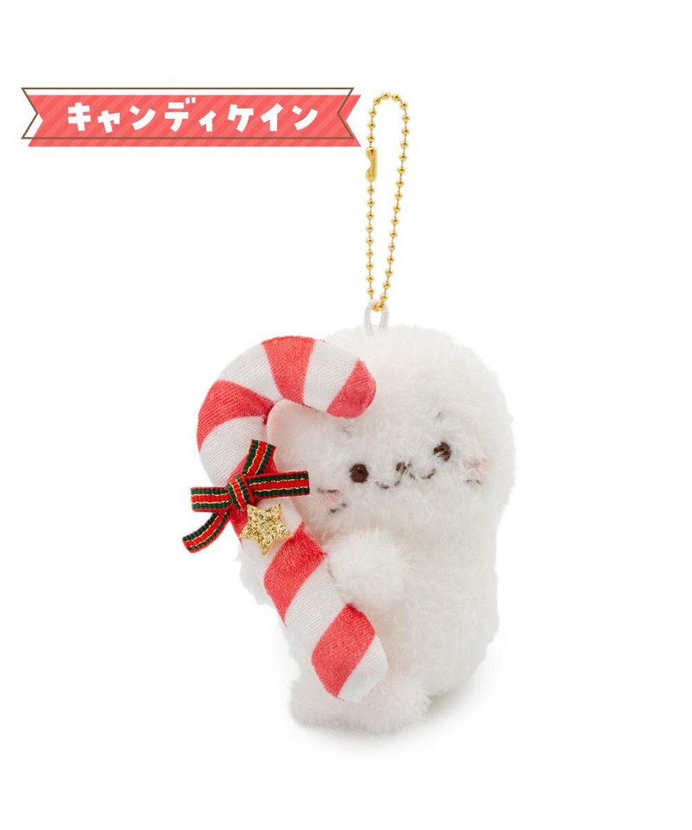 Mother garden しろたん オーナメント キーホルダー 《キャンディケイン》 単品 