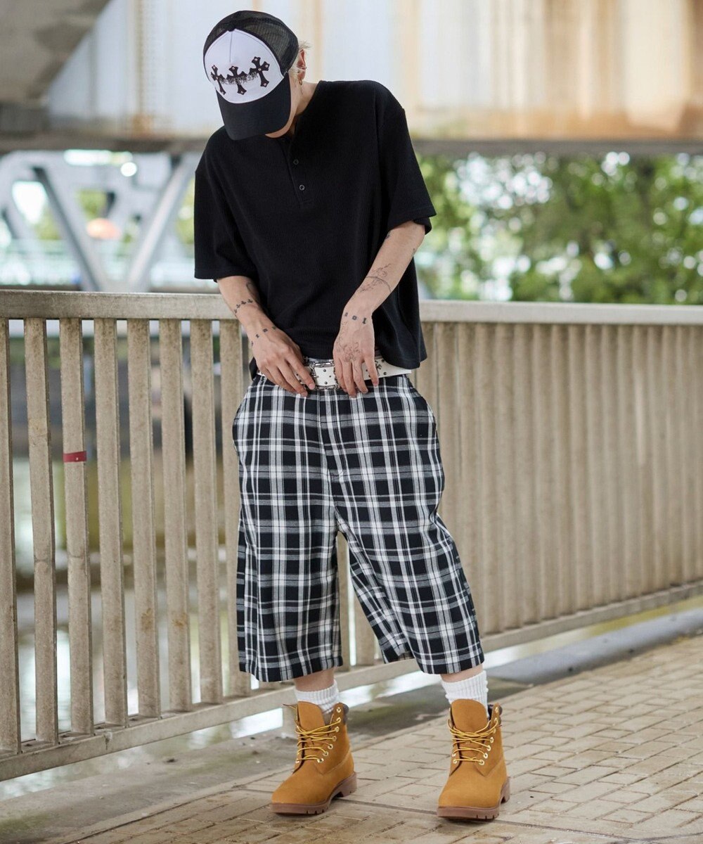 WEGO バギーチェックショーツ 