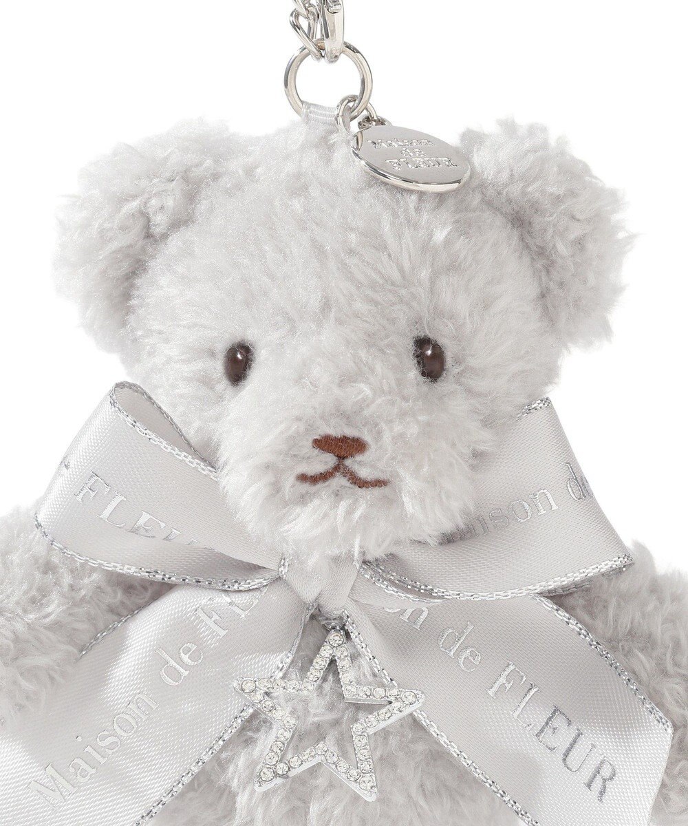 Maison de FLEUR スターリボンＦＬＥＵＲ　ＴＥＤＤＹチャーム 