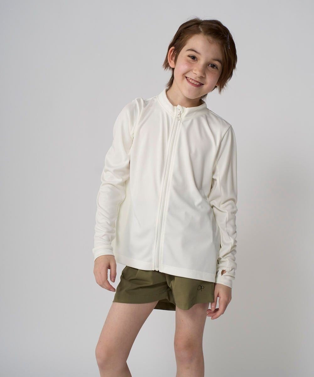 OP／FILA 【Ocean Pacific】フリルラッシュガード 