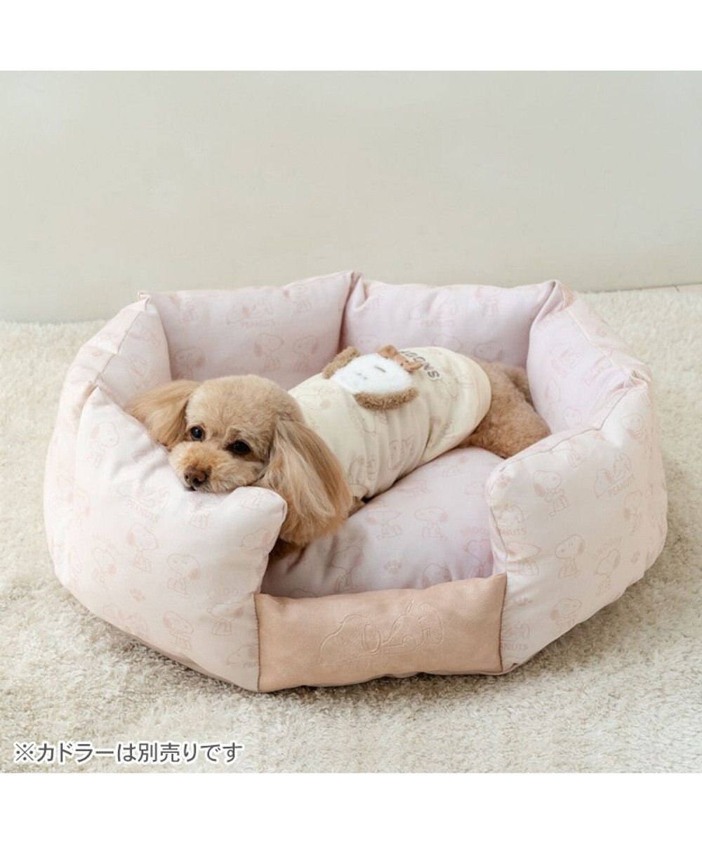 PET PARADISE スヌーピー 淡色トレーナー 《ベージュ》 小型犬 