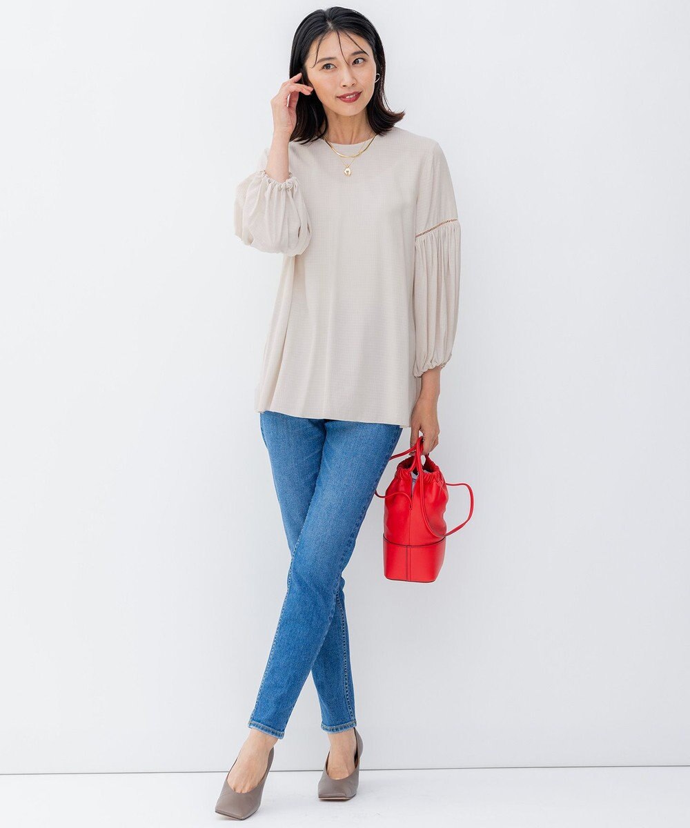 23区 ORSETTO CAVOLO レザー ハンドバッグ 