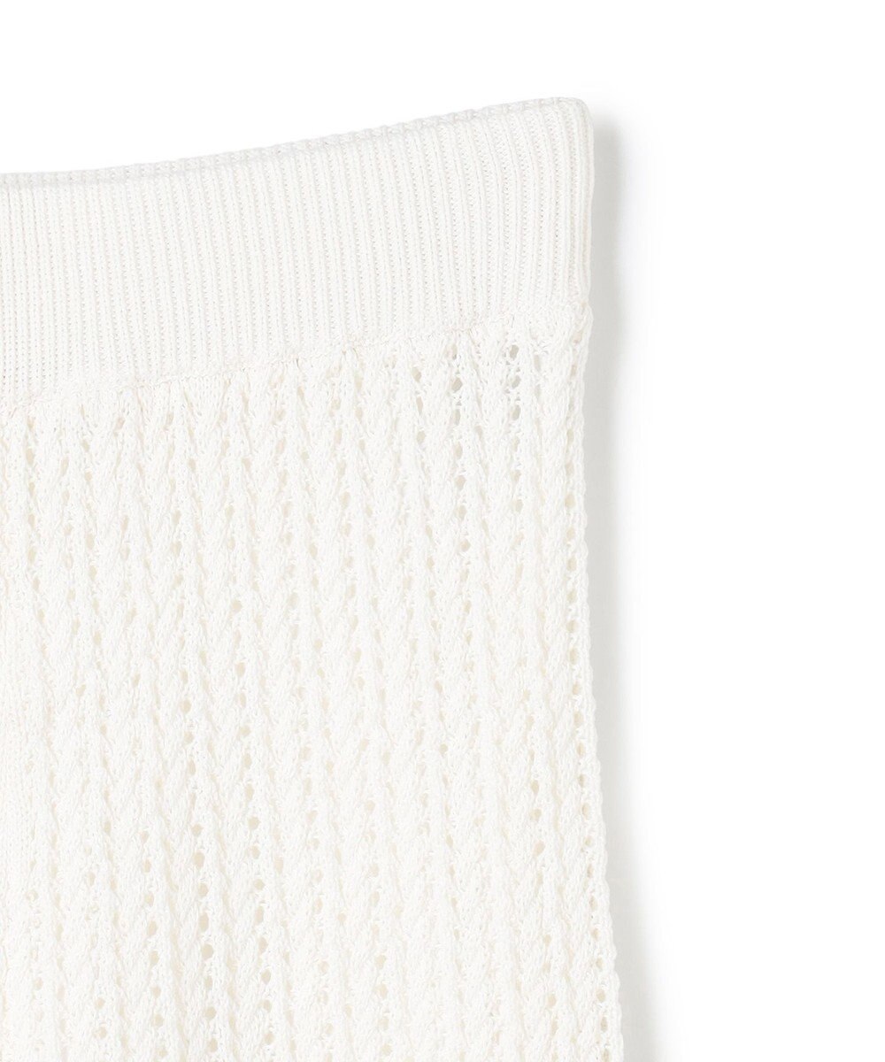 uncrave シースルーケーブルニット パンツ 