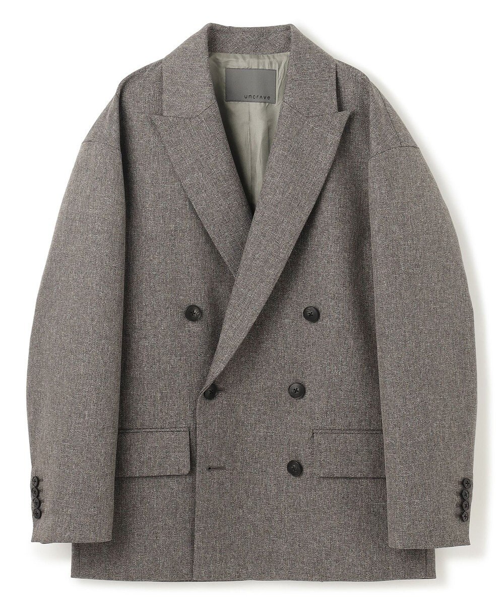 uncrave 【手洗い可】ウォッシャブル ツイード ジャコット（uncrave STANDARD） 