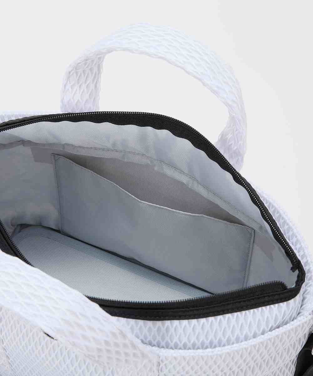 TOPKAPI 【Breath TOPKAPI】ポリメッシュ ショルダー付き トートバッグ 