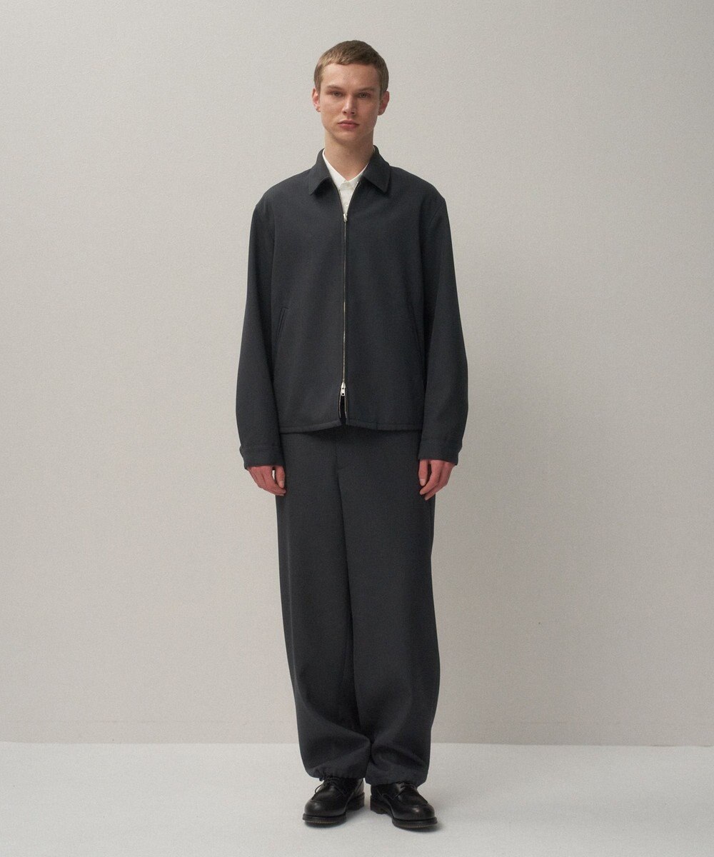 ATON BACK SATIN | ハリントンジャケット - UNISEX 