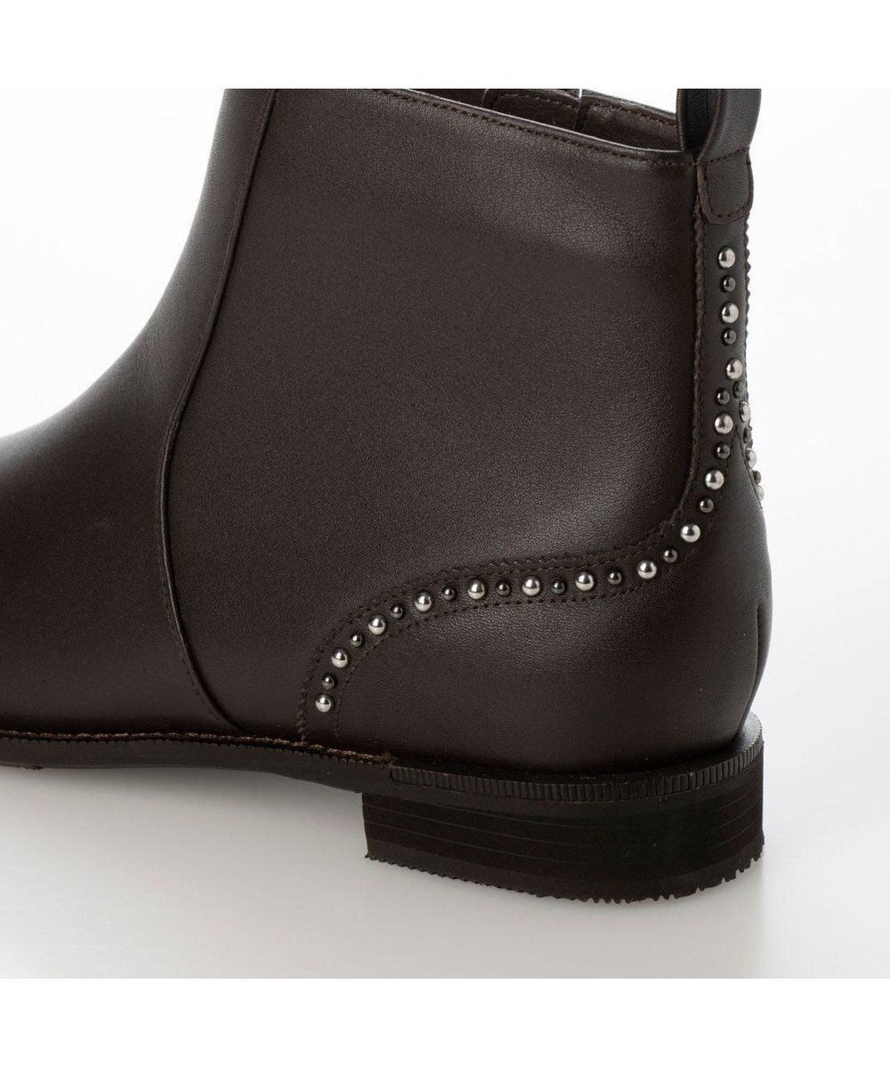 ing <ing>スタッズデザインショートブーツ 