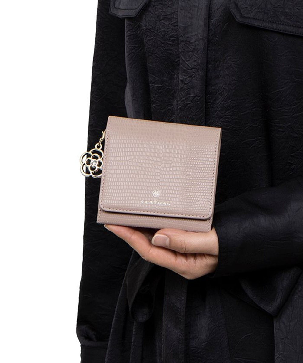 CLATHAS ペーシュ 二つ折り財布 
