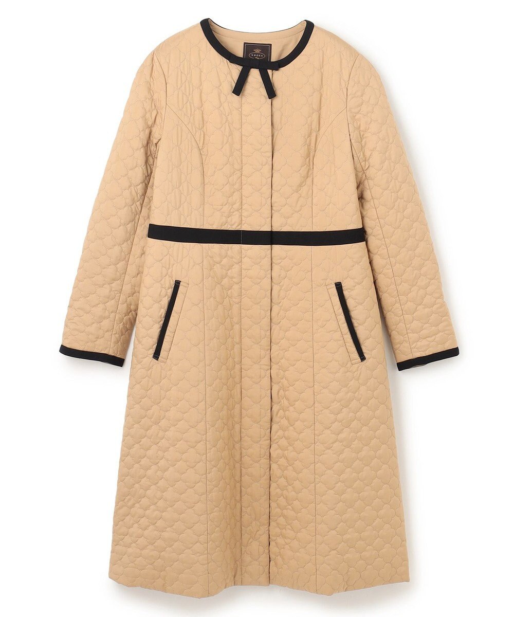 TOCCA 【消臭・洗える】CLOVER CARPET キルト中綿ロングコート 