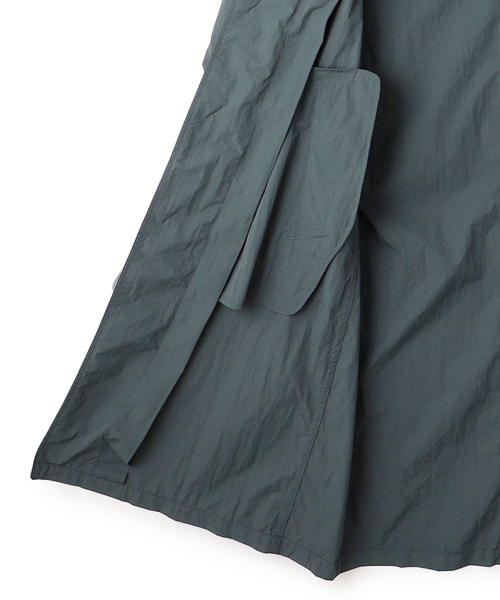 J.PRESS YORK STREET 【UNISEX】ナイロンワッシャーステンカラーコート 