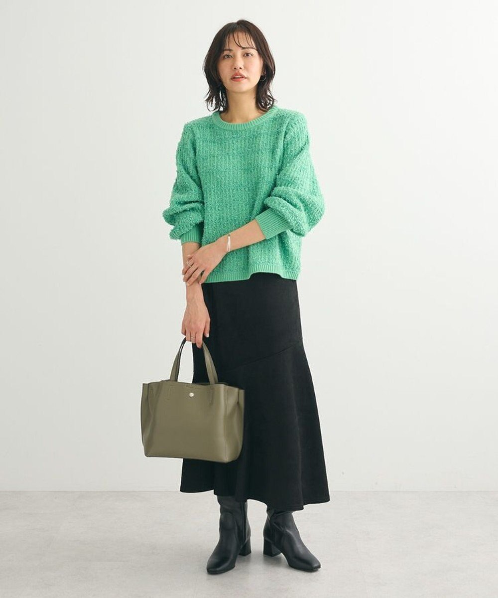 Green Parks テープヤーンニットプルオーバー 