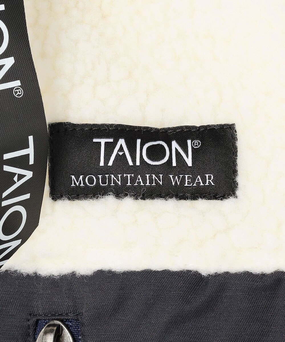 UNFILO 【120-150cm】TAION リバーシブルボア ダウンジャケット(UNISEX) 