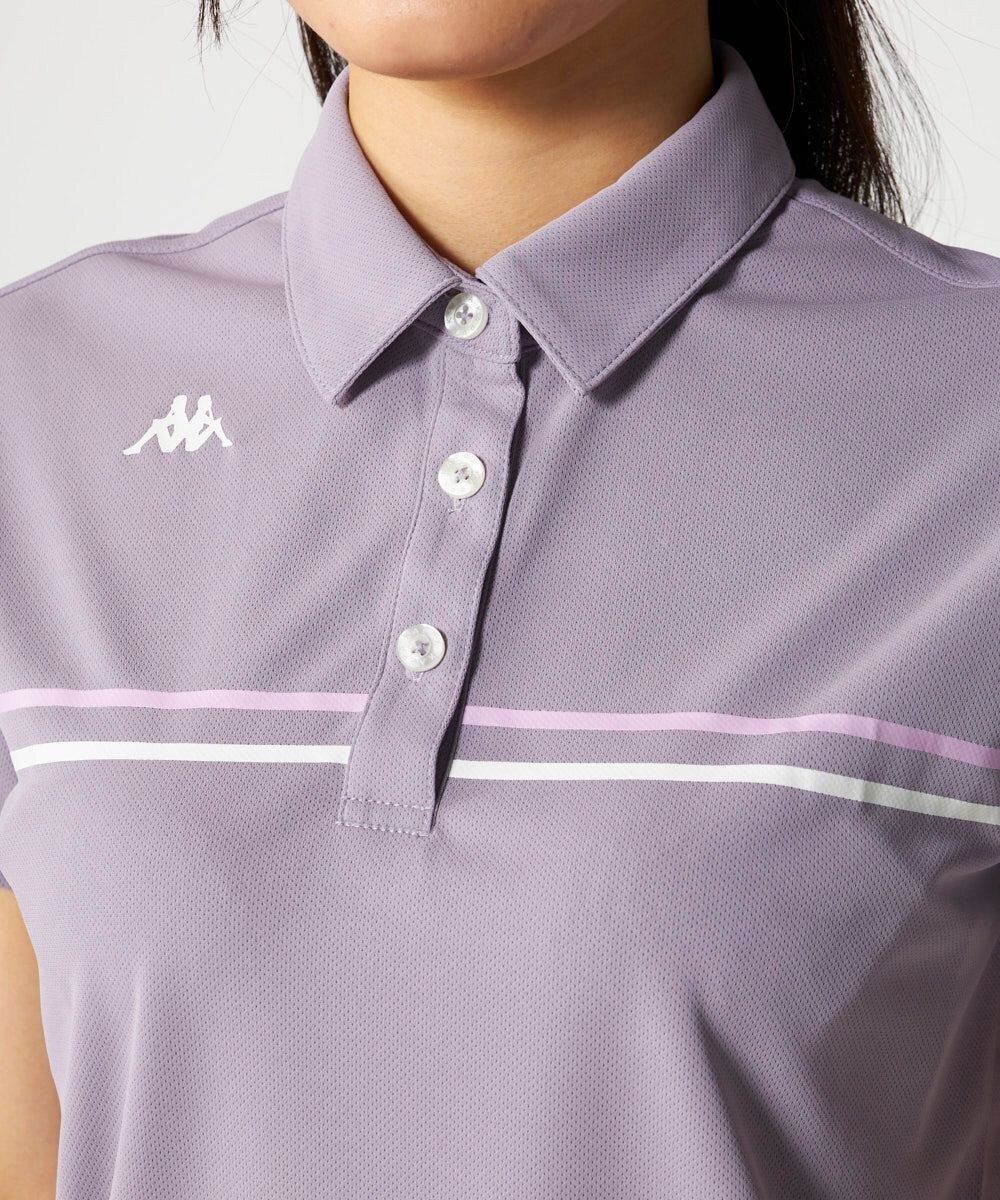 FILA GOLF／marie claire 【Kappa】切り替え半袖ポロシャツ 