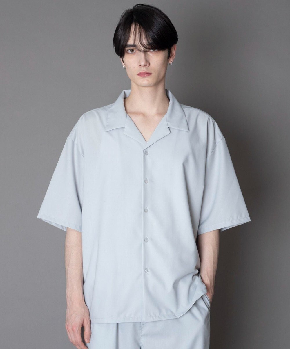 WEGO 【セットアップ対応】TRオープンカラーシャツ（SS） 