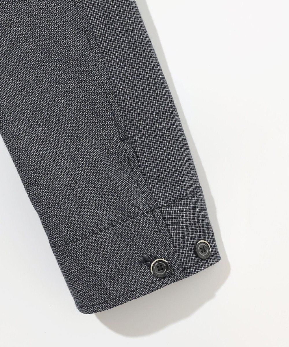 JOSEPH ABBOUD 夏ブルゾン【JAPANファブリック/清涼/軽量】ダブルワッシャーストレッチ ブルゾン 