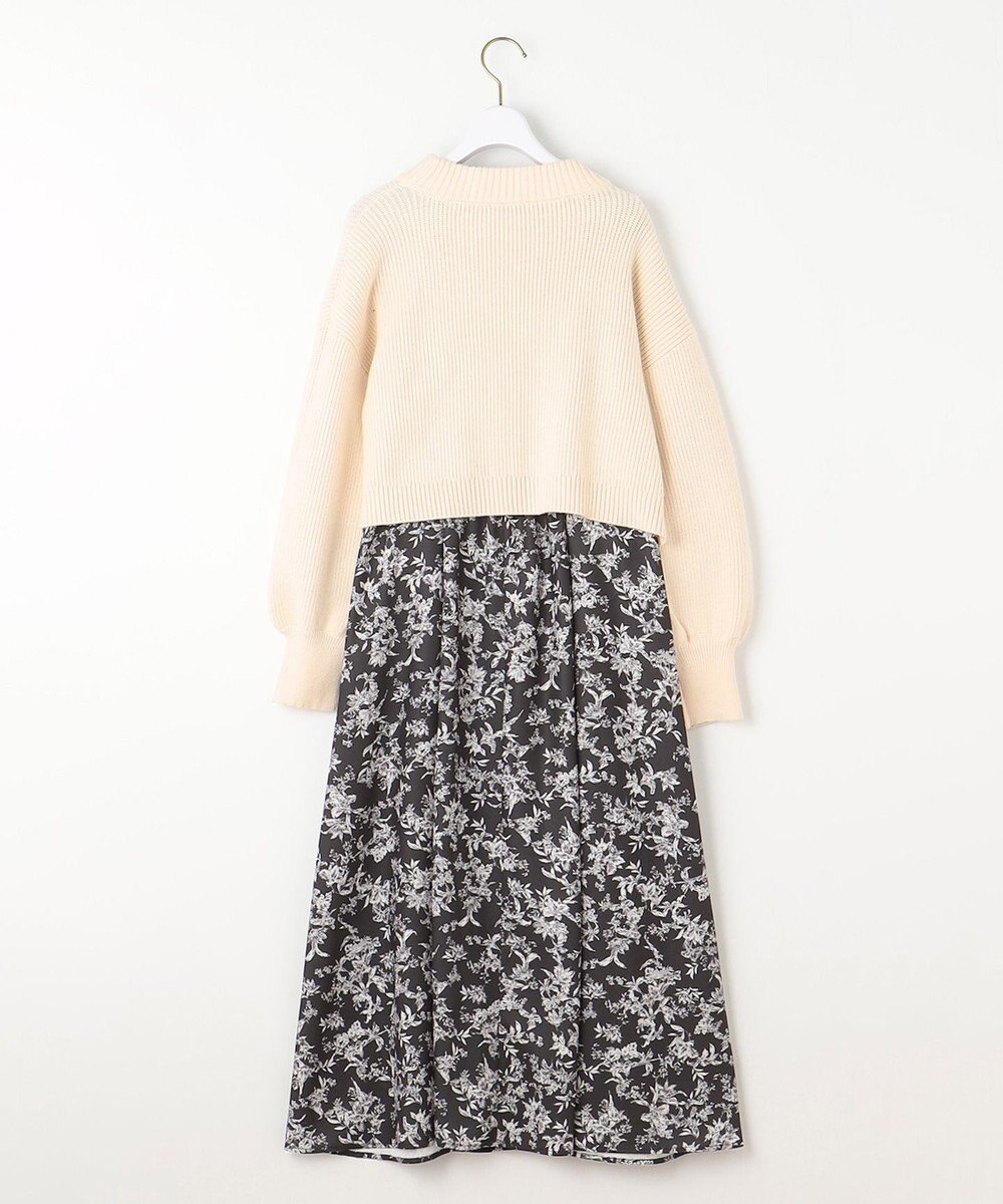 ANY SIS S 【2SET】クロップドニットセット ワンピース 