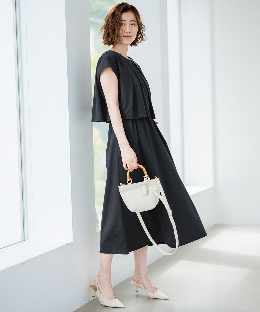 23区 バンブーハンドル ミニ ショルダーバッグ 