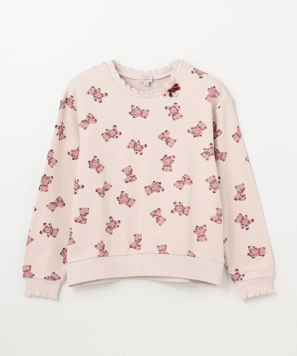 ANY KIDS アニマル 総柄 トレーナー 