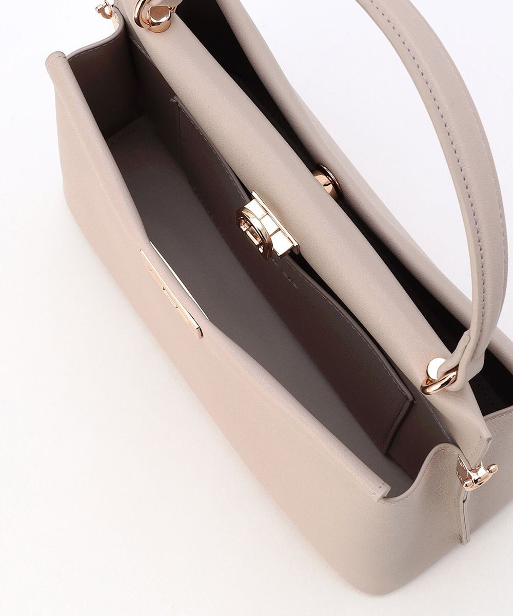 ANY SIS 【2WAY】スクエアミディトート バッグ 