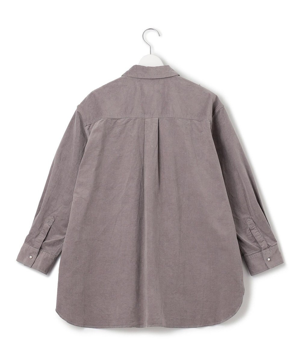 J.PRESS YORK STREET 【WOMEN】コーデュロイ ロングブラウス 