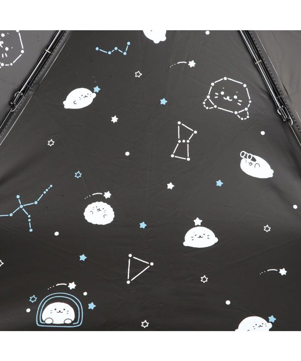 Mother garden しろたん 晴雨兼用 折り畳み傘 《星空柄》夏 