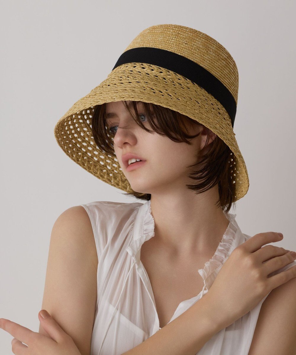 GRACE CONTINENTAL Ferrucio Vecchi ホワイトハット 