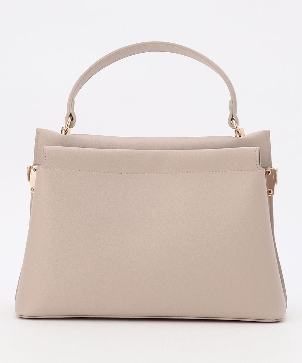 ANY SIS 【2WAY】スクエアミディトート バッグ 