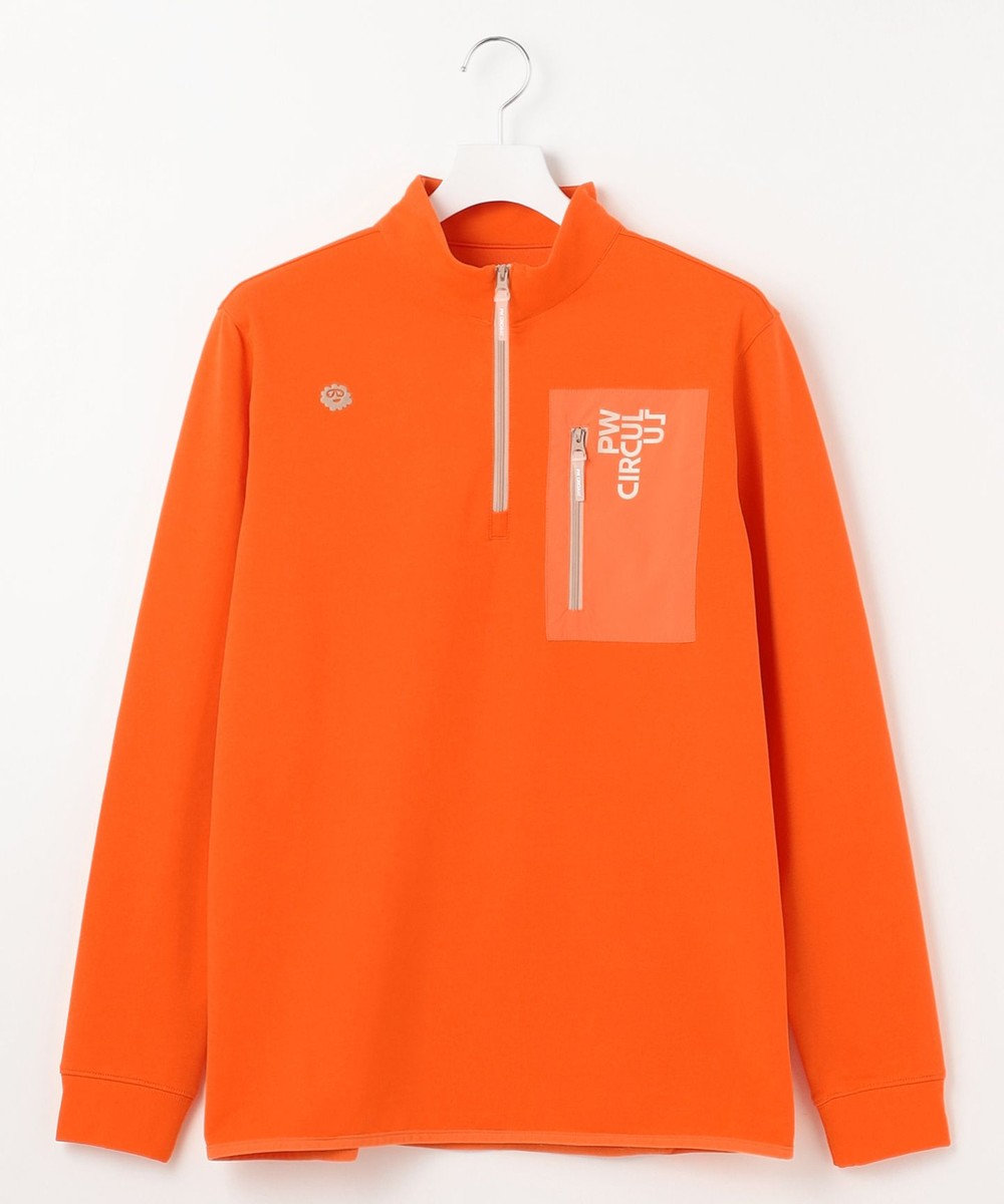 PW CIRCULUS 【MEN】 ハーフジップカットソー 