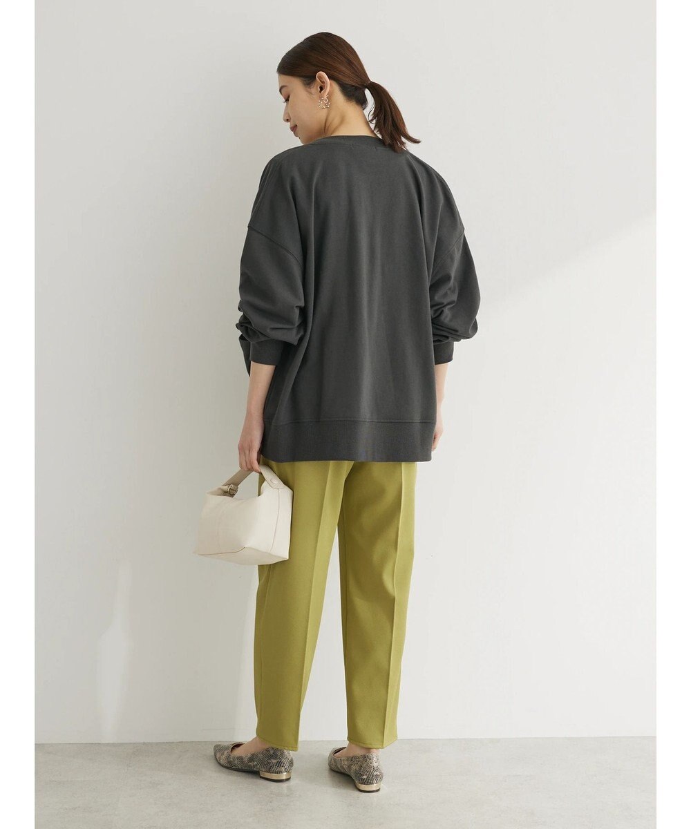 Green Parks ミニ裏毛オーバーサイズカーディガン 