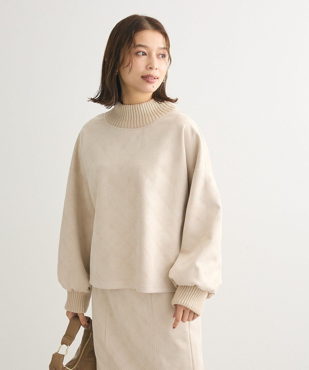 Green Parks ・ＥＬＥＮＣＡＲＥ　ＤＵＥ　エンボスプルオーバー 